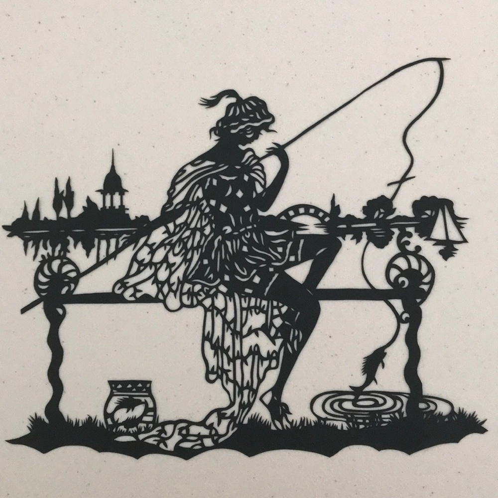 💖 Handmade PaperCut Silhouette Scherenschn…